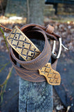 Basketweave Half-Hybrid Belt - Size 40