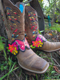 Boot Candy "Butterflies N' Flowers" ADULT
