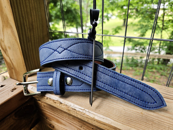 Denim Blue Gunslinger Belt