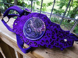 Purple Cheetah Halter