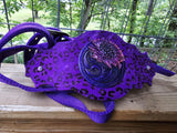 Purple Cheetah Halter