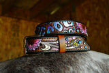 Leopard & Sunflowers Belt Size 36"