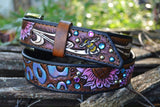 Leopard & Sunflowers Belt Size 36"