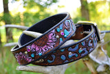 Leopard & Sunflowers Belt Size 36"