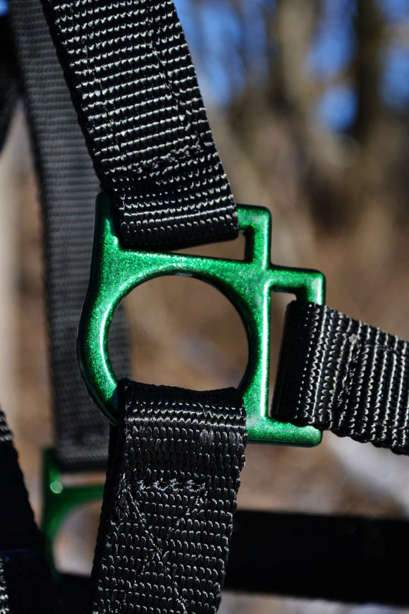 Emerald/Black Halter