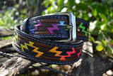 Neon Aztec Belt Size 32"