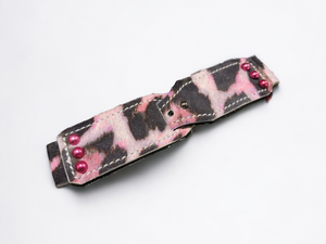 5.75-7 Watch Band - Pink Leopard