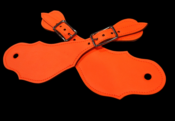 Blaze Orange Spur Straps