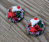 Sweet Treat Conchos - 1.5" - Ice Cream & Cherries