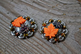 Maple Leaf & Spider Conchos