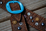 Barn Spiders Headstall - Split Ear Belt Style