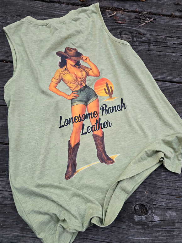 Sleeveless Tank - Medium - IMAGE ON BACK