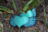 Boot Candy "Aqua Hearts"