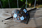 Blue Spiders Barrette