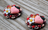 Sweet Treat Conchos - 1.5" - Peaches