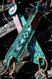 Beaded Inlay Headstall - One Ear