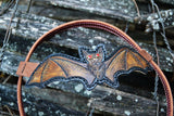 Batty Headstall - One Ear - Red Eyes
