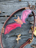 Batty Headstall - Red
