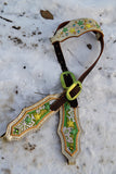 Aurora Snowfall Short Cheek Headstall
