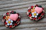 Sweet Treat Conchos - 1.5" - Peaches