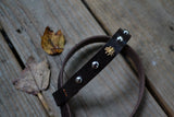 Sunflowers & Spiders Headstall - Single Ear