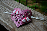 Ghosts In Love Barrette