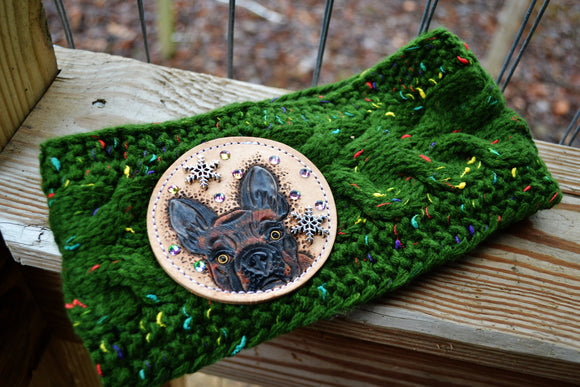Brindle Frenchie Headband