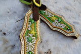 Aurora Snowfall Short Cheek Headstall