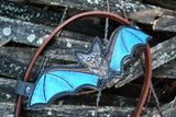 Batty Headstall - One Ear - Blue