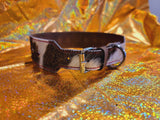 Cowhide Collar #44 - 20 to 22"