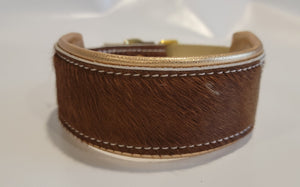 Cowhide Collar #60 - 14 to 16" Padded