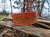 "Kressida's Fire" collar - 1.5" wide