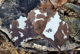 Cowhide Coasters